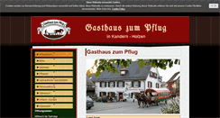 Desktop Screenshot of pflug-holzen.de